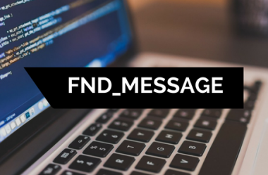 Como utilizar a API FND_MESSAGE