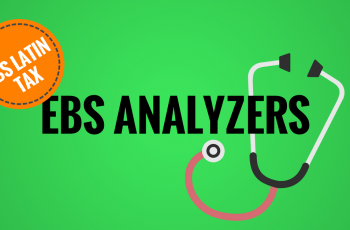 EBS Latin Tax Analyzer disponível