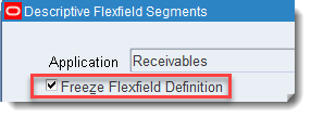 segmentos para descriptive flexfields - freeze