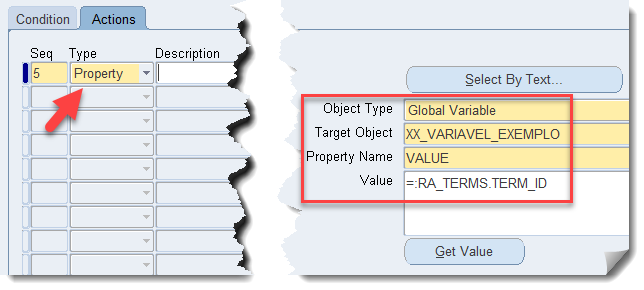 variáveis globais - value